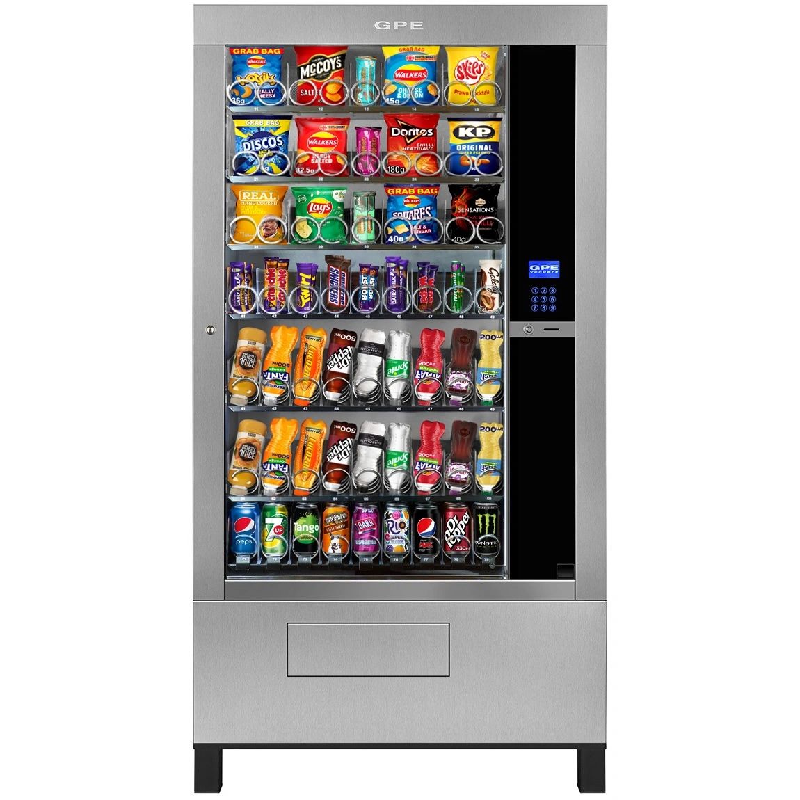 gpe 50 6 vending machine